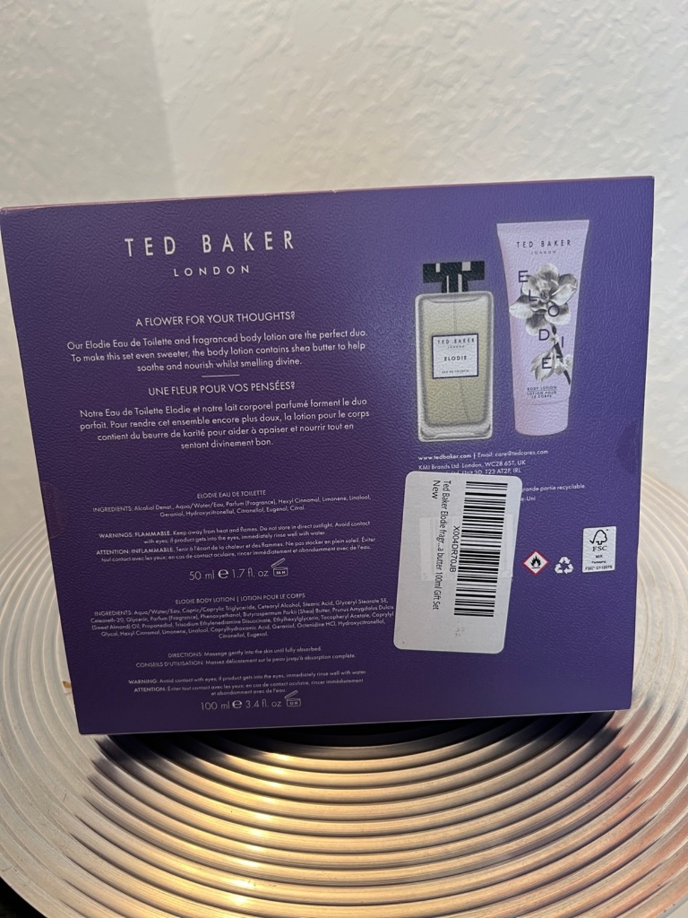 TED BAKER LONDON NWT ELODIE GIFT SET - Picture 2 of 5